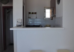 Waterfront, 58 m² air-conditioned apartment with double balcony