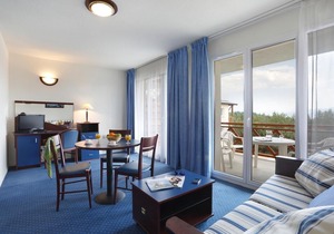 Wifi, 100m from resort center, fitness, terrace, balcony, tv, ski locker, 41m², Pyrénées 2000