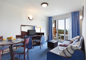 Wifi, 100m from resort center, fitness, tv, ski locker, 50m², Pyrénées 2000