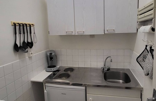 La Toussuire Apartment | Bright studio 4 pers, south balcony, near slopes and shops, ski locker, equipped kitchen