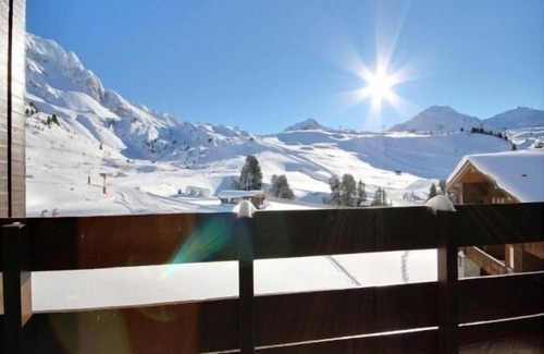 Belle Plagne Apartment | Divisible studio 4 pers. south-facing, balcony, ski-in/ski-out, Belle Plagne