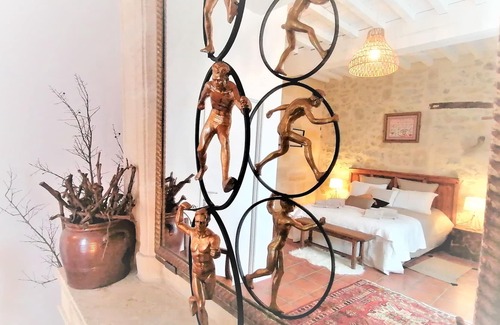 Guillac House | Domaine de Gaïa, Suite Apollon, Swimming pool on 1.5 ha park, near Saint-Emilion.
