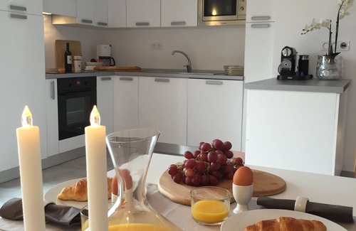 Santa Giulia House | New, modern stone chalet with large terrace and large pool (Rondinara)