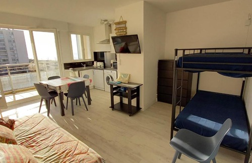Saint-Jean-de-Monts Apartment | Studio Saint-Jean-de-Monts, 1 pièce, 4 personnes - FR-1-323-217