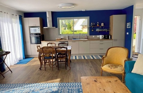 Houlgate House | 10 minutes walk from the sea, brand new wooden house for 4 to 6 people
