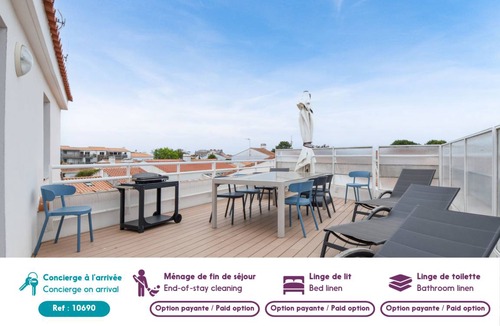 Noirmoutier-en-l'Ile Apartment | 115 m² Apartment ∙ 3 bedrooms ∙ 8 guests