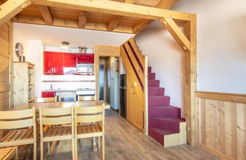 Doucy-Combelouviere Apartment | 200m from resort center, balcony, parking, tv, ski locker, 55m², Valmorel