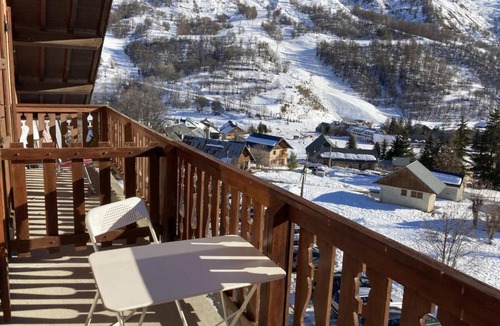 Valloire Apartment | 4th floor, balcony, tv, ski locker, 34m², Valloire