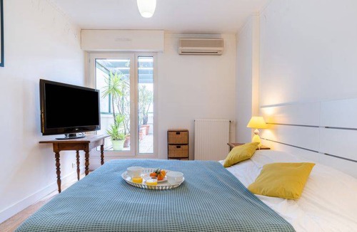 Biarritz Apartment | Apartment Les Jardins Victoria in Biarritz - 6 persons, 3 bedrooms