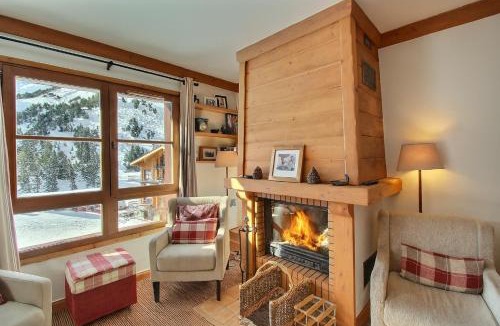 Arc-1950 Apartment | ARC 1950 - Appartement 10 personnes Duplex Cheminée - ski aux pieds - Sauna, Hammam, Jacuzzi, Piscine