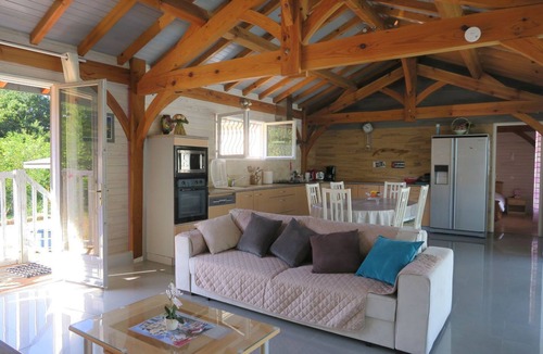 Saint-Justin House | Attractive air-conditioned vacation home with pool 3 stars