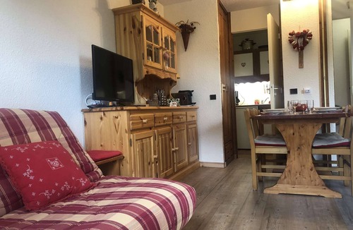 Les Avanchers-Valmorel Apartment | Bûche 13 - Cosy divisible studio