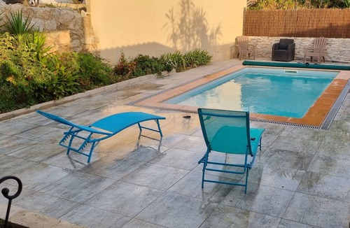 Marine de Saint Ambroggio Villa | Bas de Maison 3 chambre 8 couchages avec piscine pour 6 adultes et 2 enfants