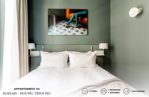 Saint-Gervais Apartment | Beauquartier - Marais, Bourg Tibourg