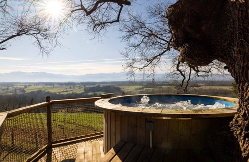 Saucede House | Bourdasse Farm outbuilding with Nordic bath