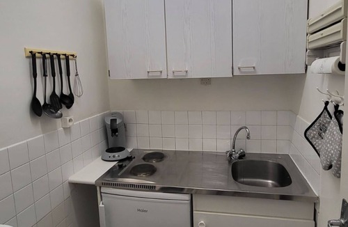 La Toussuire Apartment | Bright studio 4 pers, south balcony, near slopes and shops, ski locker, equipped kitchen