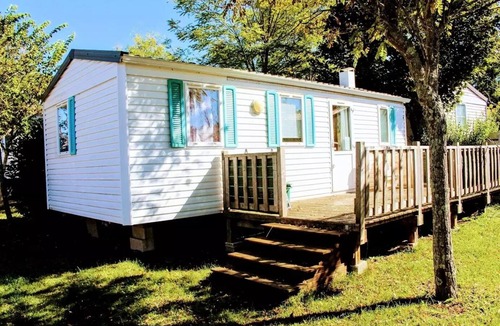Verteillac House | Camping Le Pontis* - 4-room mobile home for 6 people