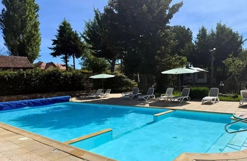 Messery Ski Chalet | Camping maeva Escapades Relais du Léman * - Cozy Small 2 Room Chalet 4 People + TV