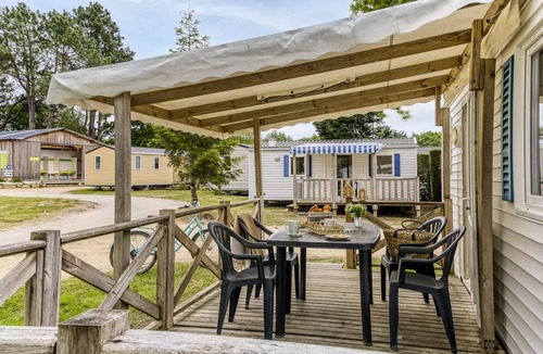 Seigy House | Camping Romanée Les Cochards* - COMFORT mobile home - 2 bedrooms for 4 people