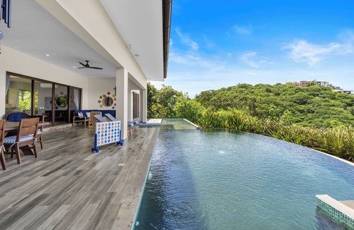 Playa Hermosa House | Casa Vista Mar | Oceanview Sunset Terrace