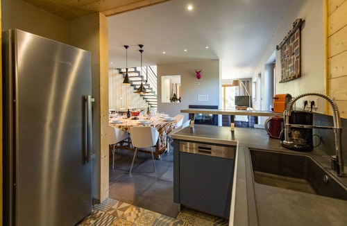 Valmeinier Ski Chalet | Chalet 4* , space, comfort, charm, view, sauna, fireplace