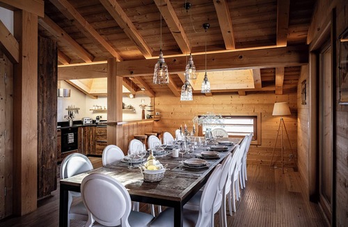 Le Grand-Bornand Ski Chalet | CHALET CELESTE 5* - 250m2, with jacuzzi & sauna, 200m to slopes, stunning view