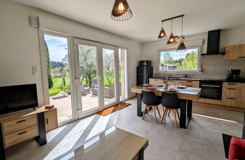 Moyenmoutier Cottage | Charming New Home with Fishing Pond, Terrace & Nearby Nature Trails in Moyenmoutier