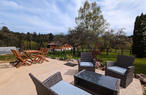 Moyenmoutier Cottage | Charming New Home with Fishing Pond, Terrace & Nearby Nature Trails in Moyenmoutier