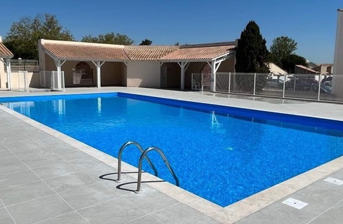 Portiragnes-Plage House | Corner Villa located with Airco in a secured residence, 2 bedrooms, for 5 people, 250m from the.