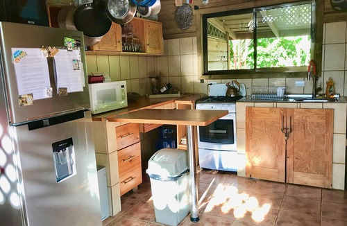 Uvita Ski Chalet | Deluxe two-bedroom villa Uvita Oasis with garden near the beach and the forest