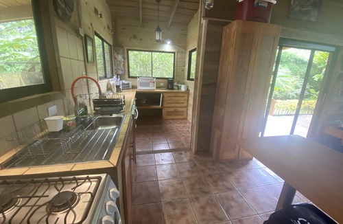 Uvita Ski Chalet | Deluxe two-bedroom villa Uvita Oasis with garden near the beach and the forest