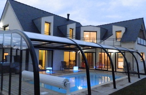Doelan Villa | DOËLAN, Villa * 12 p, heated indoor pool, spa, sauna, billiards