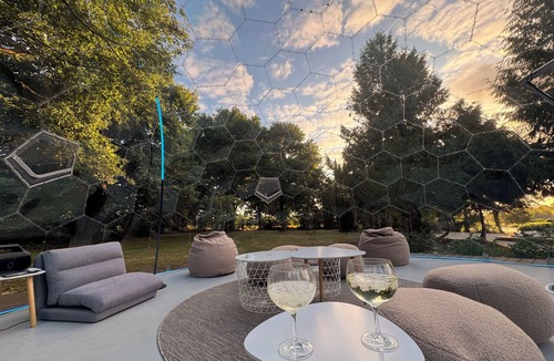 Chey House | Domaine Lucienne. An exceptional property with domes and pickleball court.