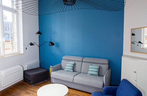 Hincmar Apartment | Duplex apartment, in a luxurious building located in the city centre of Reims at the foot of the cathedral