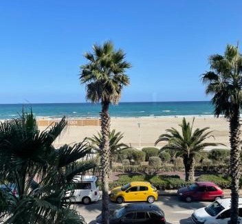 La Cote Radieuse Apartment | Face à la Mer-Canet Plage Sud-F3+Parking
