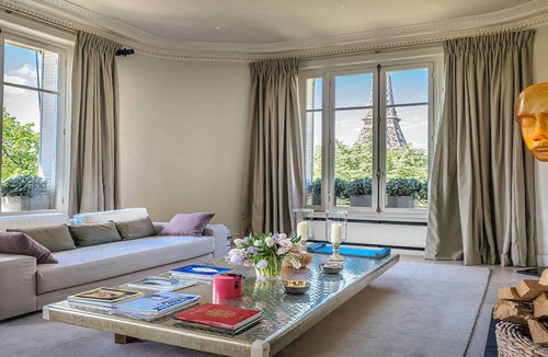 Quartier du Gros-Caillou Apartment | GASP AT THE GLORIOUS VIEW OF EIFFEL-WITH CHEF SERVICE-280M2 LARGER THAN LUXURY!
