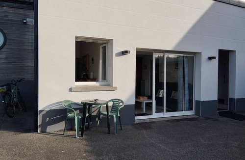 Berneval-le-Grand Apartment | Gite Le Palmier, sea view beach 300 m