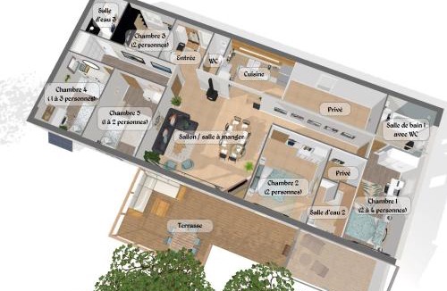 Cassaignes House | Grande maison Carpediem, le calme à la campagne