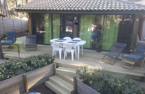 Moliets-et-Maa House | Holiday Home 'Stéphane Le Gac' with Shared Pool, Private Terrace and Wi-Fi