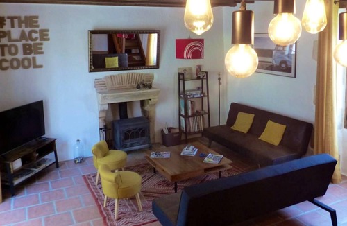 Concremiers House | Homerez - Nice property for 8 ppl. with garden and terrace at Concremiers