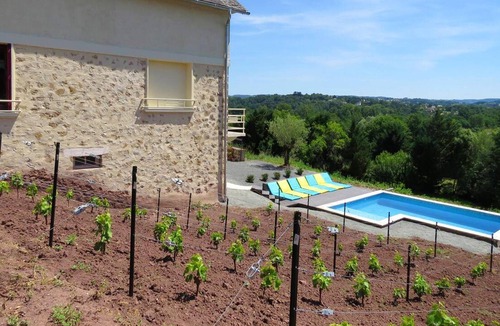 Vars-sur-Roseix Villa | Homerez - Villa for 10 ppl. with swimming-pool and sauna at Vars-sur-Roseix