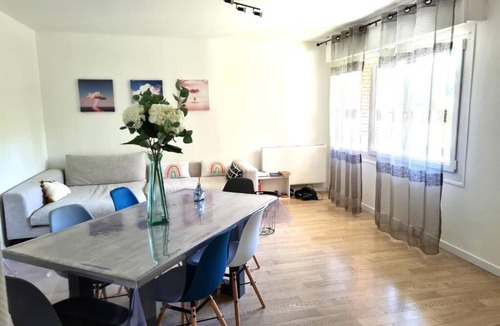 Mulhouse Apartment | In the Clouds - Free parking -Independent entrance
