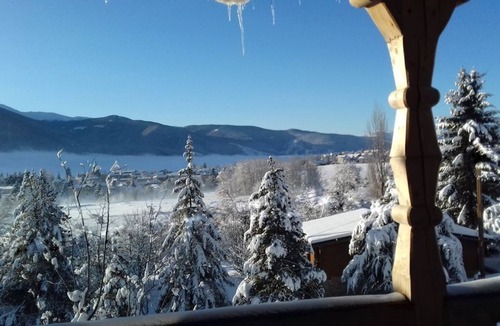 Superbolquere Ski Chalet | ker Capcir, Atout France -Chalet-Mountain view-Mobility bath