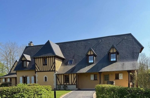 Gonneville-sur-Honfleur Villa | La Villa Diamanti 5★ | Pool, Jacuzzi, Sauna, Garden | 8 guests