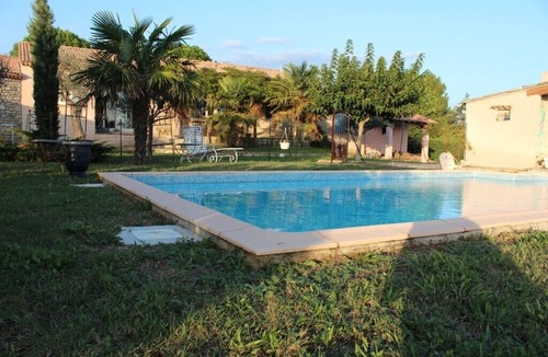 Vagnas House | Large house on 3400 m2 of land heated swimming pool for 2 to 15 people