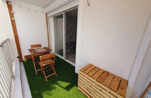 La Grande-Motte Apartment | 🌞 Le Drakkar - Studio - Parking Clim Wifi - La Grande Motte/Le Point Zéro 🌞