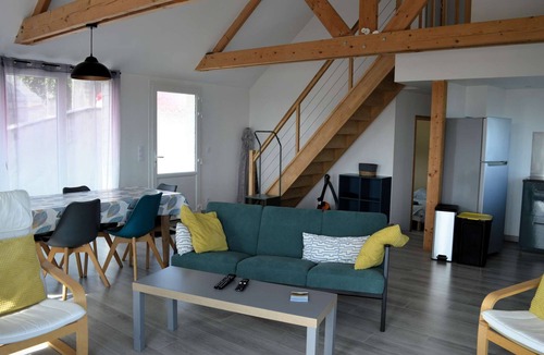 Saint-Come-de-Fresne House | Le Perchoir Avec vue Mer, à 300m de la Plage