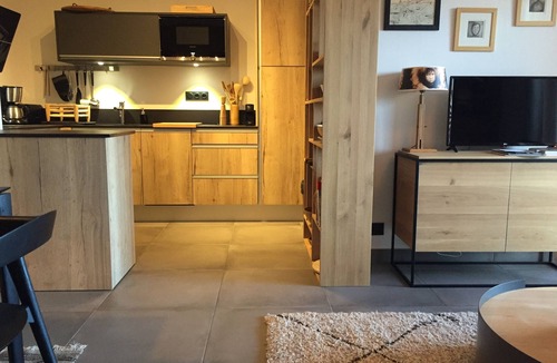 Arc-1800 Apartment | "Les Arcs 1800" High standing apartment 6/8 Pers feet from the slopes Sauna Hammam