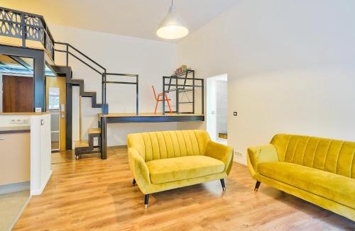 Le Pre-Saint-Gervais Apartment | Loft calme et accueillant Metro Hoche Paris