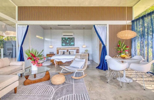 Bouvet Island Apartment | Luxury Ocean View Casita Private Romantic Saltwater Pool 15 min to beach
